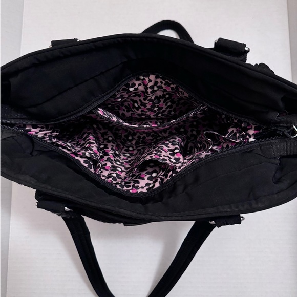 Vera Bradley Black Quilted Women's Bag - Picture 3 of 9